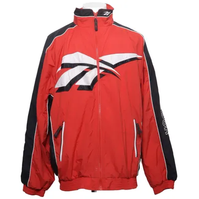 Trainingsjack (Rood, Zwart, Wit) van Reebok Polyamide, Polyester
