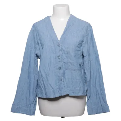 Blus (Blå) från Massimo Dutti Bomull