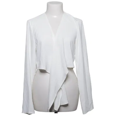 Wrap top (White) from ONLY Blue Denim Polyester
