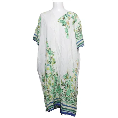 Kaftan (Wit, Groen, Blauw) van Menglu Katoen, Linnen, Tencel