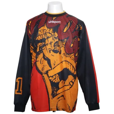 Maillot de gardien de but (Noir, Rouge, Orange) de Uhlsport