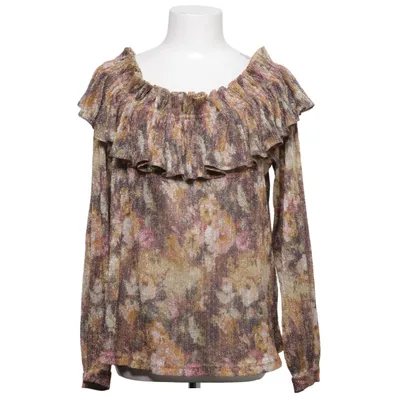 Blouse (Brown, Multicolored) from Ida Sjöstedt Metallic fiber, Polyester