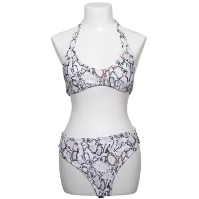 Bikini (Vit, Svart, Brun, Flerfärgad) från Romwe Elastan, Polyester