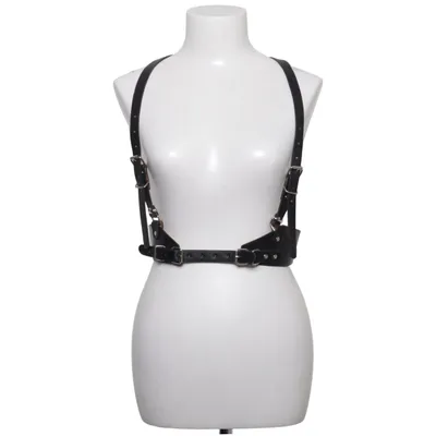 Kroppssmycke (Svart, Brun) Okänd metall