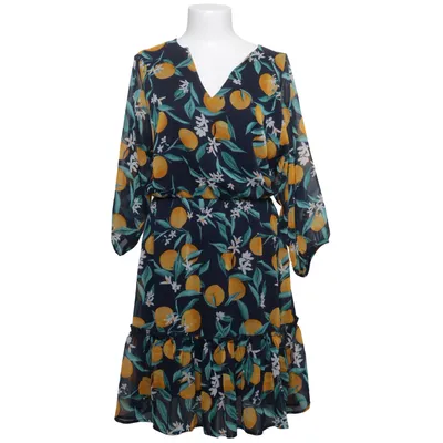 Robe (Bleu, Multicolore) de Ellos Polyester