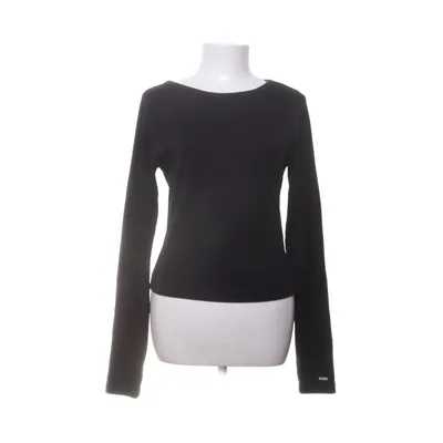 Long sleeve T-shirt (Black) from Aim'n Cotton, Elastane