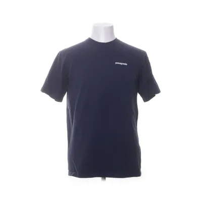 T-shirt (Blå) fra Patagonia Polyester, Genanvendt bomuld