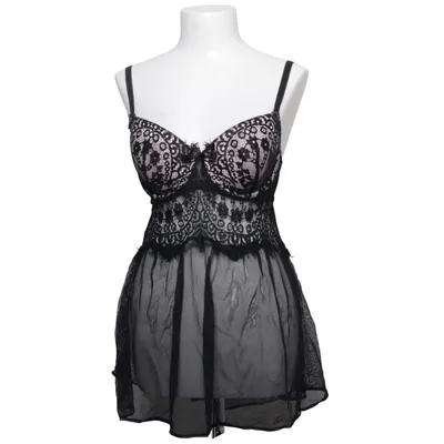 Negligé (Svart, Rosa) från Hunkemöller Polyamid