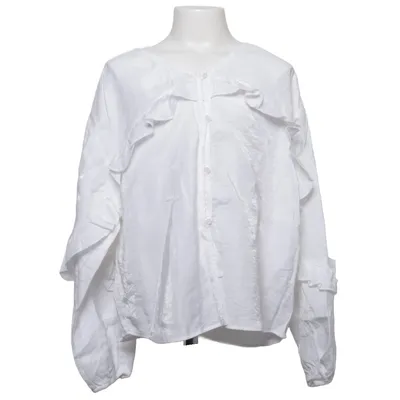 Blouse (Blanc) de Zara Modal, Polyester