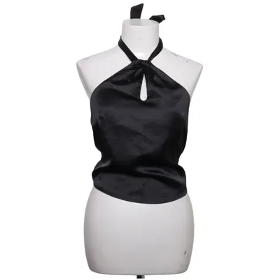 Halter neck top (Black) from Gina Tricot Elastane, Polyester