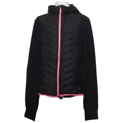Trainingsjack (Zwart, Roze) van H&M Sport Elastaan, Polyester