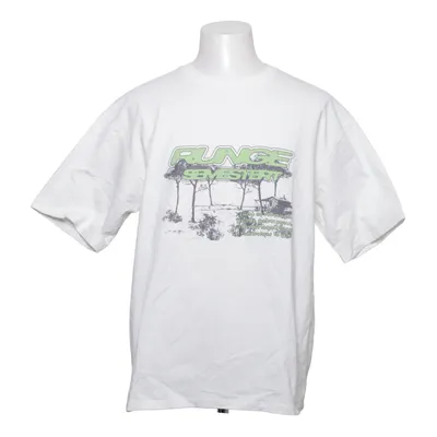 T-shirt (Vit, Flerfärgad) från Runge Bomull