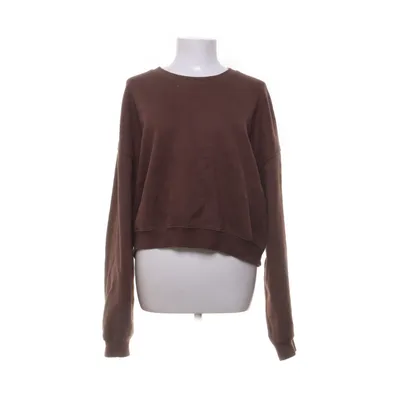 Collegetröja (Brun) från Bik Bok Ekologisk bomull, Polyester