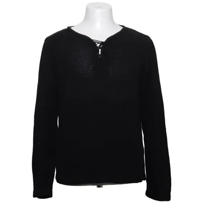 Sweater (Sort) fra CapMartin Akryl, Bomuld