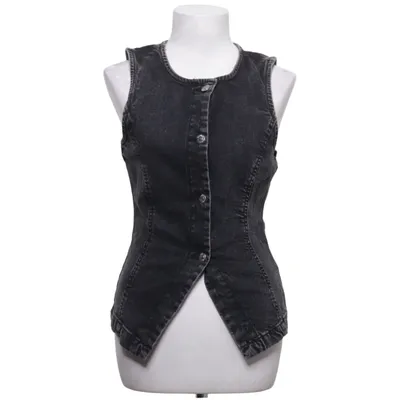 Jeansvest (Sort) fra Perfect Jeans Gina Tricot Bomuld, Elastan