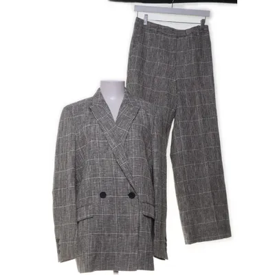 Kostym (Beige, Svart) från Second Female