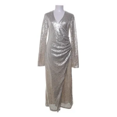 Evening gown (Silver) from H&M Polyester, Elastane