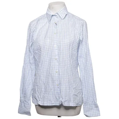 Skjorta (Blå, Vit) från The Shirt Factory Bomull