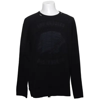 Langarmshirt (Schwarz) von Rude Riders Baumwolle