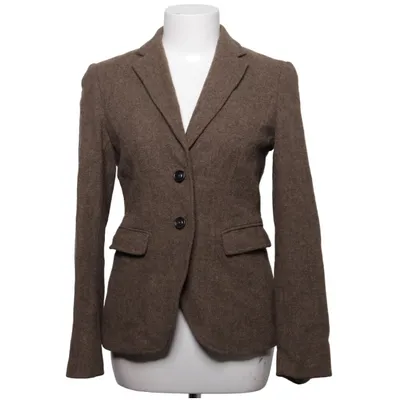 Blazer (Marron) de Marc O'Polo Coton, Laine