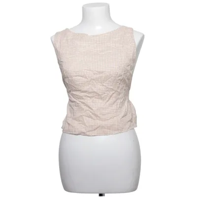 Topp (Beige, Vit) från Hello Molly Bomull, Elastan, Polyester