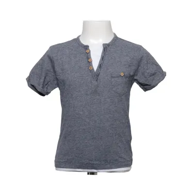 T-shirt (Grå, Vit) från Street Life Bomull, Polyester