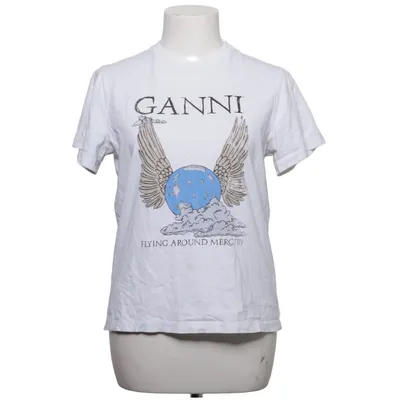 T-shirt (White) from Ganni Organic cotton