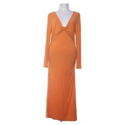 Maxikjole (Orange) fra Ganni Lyocell, Elastan