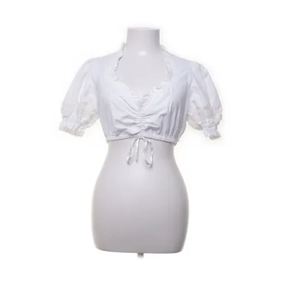 Dirndl blouse (Wit) van Stockerpoint Katoen, Polyester