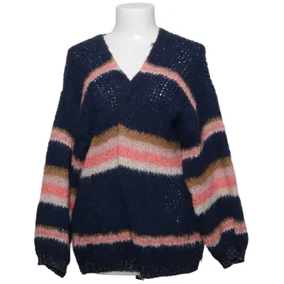 Cardigan (Blauw, Meerkleurig) van Black Colour Acryl, Mohair, Polyamide, Wol