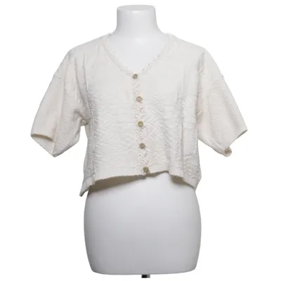 Cardigan (White) from Ruby Acrylic, Cotton