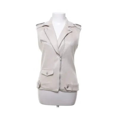 Biker gilet (Beige) van Desires Elastaan, Polyester