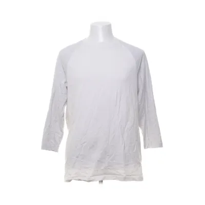 Baseballtröja (Vit, Grå) från New Garments Bomull, Viskos