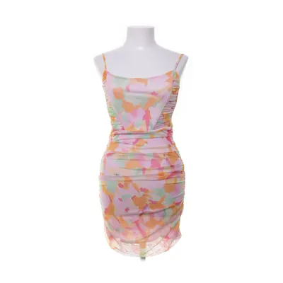 Dress (Pink, Multicolored) from Stradivarius Elastane, Polyester