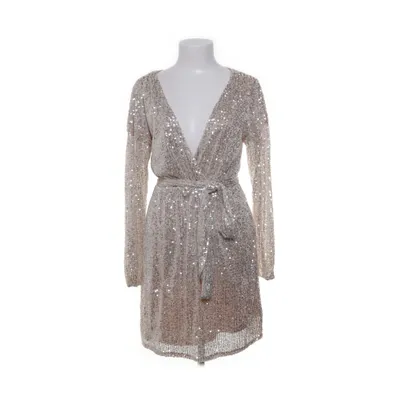 Cocktailklänning (Silverfärgad) från Dennis Maglic Bomull, Polyester