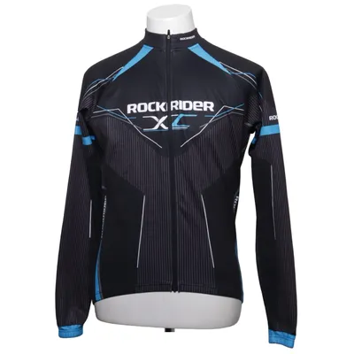 Veste de sport (Noir, Bleu) de BTWIN Polyester