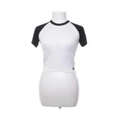 T-shirt (White, Black) from Urban Outfitters Viscose, Elastane