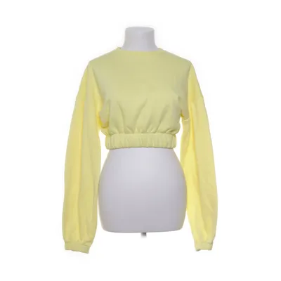 Collegetröja (Gul) från Chiquelle Bomull, Polyester