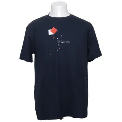 T-shirt (Blå) från Hakro Bomull, Polyester