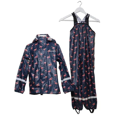 Regnställ (Blå, Rosa, Vit) från Blount & Pool Polyester, Polyuretan