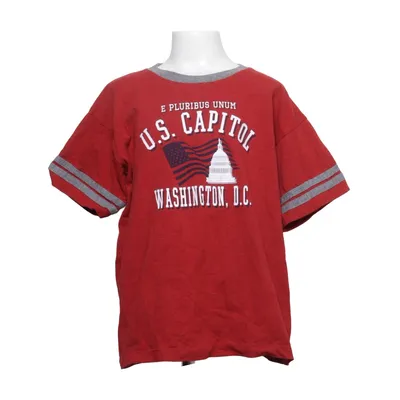 T-shirt (Rood, Grijs) van Prairie Mountain Katoen