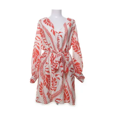 Kjole (Rød, Flerfarvet) fra H&M Modern Classic Lyocell, Polyamid, Polyester