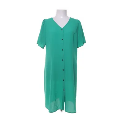 Dress (Green) from ONLY Carmakoma Elastane, Polyester