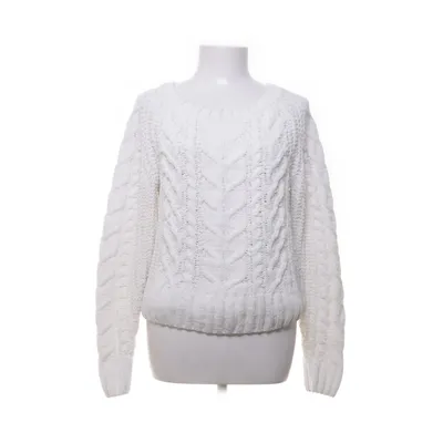 Sweater (White) from Cropp Polyamide, Polyester