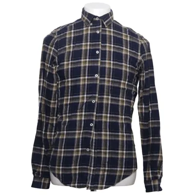 Flanellen overhemd (Blauw, Bruin, Wit) van Zara Man