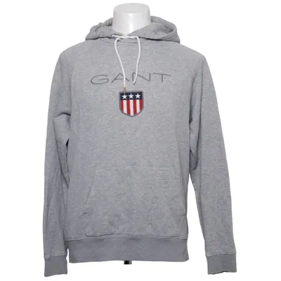 Huvtröja (Grå) från GANT Bomull, Polyester