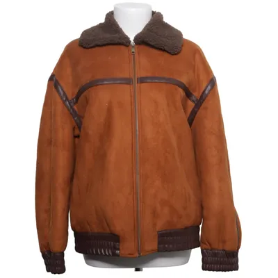 Shearling jacket (Onlluna Faux Shearling Bomber) from ONLY Polyester