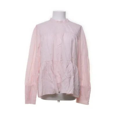 Blus (Rosa) från Nümph Bomull, Metallfiber