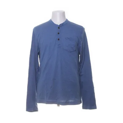 Henley shirt (Blauw) van Abercrombie & Fitch Katoen, Polyester