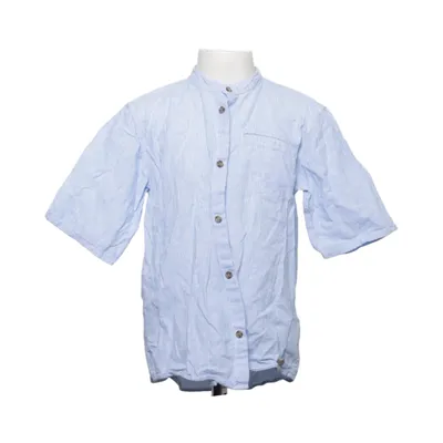 Korte mouwen shirt (Blauw, Wit) van H&M Katoen, Linnen